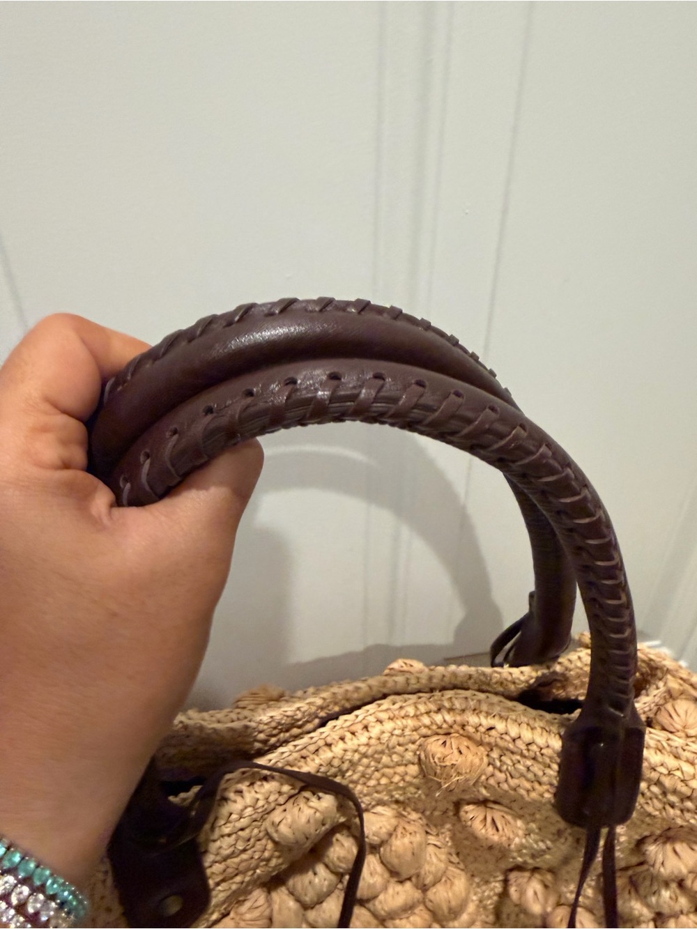 Gérard Darel Raphia Cabas and Ficelle bag - Picture 4 of 9